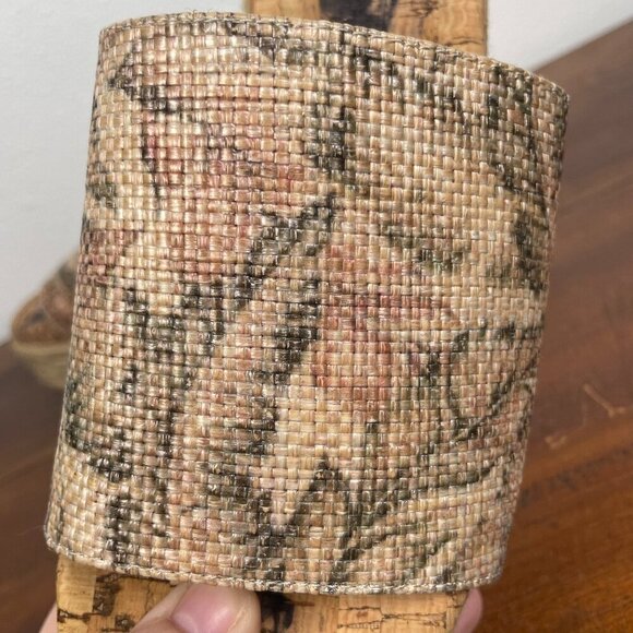 NEW Sam Edelman Women's Weslee Espadrilles Platform Sandals Cork Brown Sz 7.5 - Picture 4 of 14